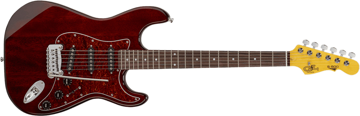 G&l S-500 Tribute 3s Trem Bc - Irish Ale - E-Gitarre in Str-Form - Main picture