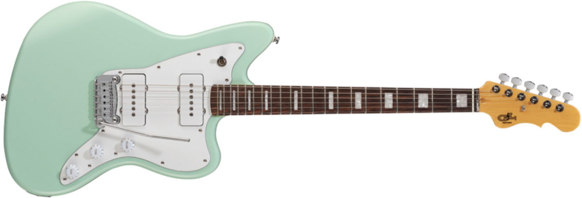 G&l Tribute Doheny - Surf Green - Retro-Rock-E-Gitarre - Main picture