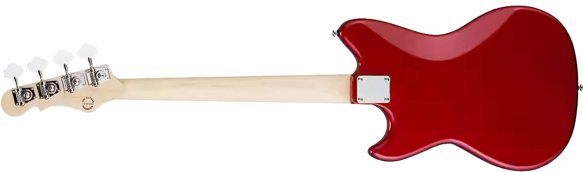 G&l Fallout Shortscale Bass Tribute Shsc Rw - Candy Apple Red - Solidbody E-bass - Variation 1