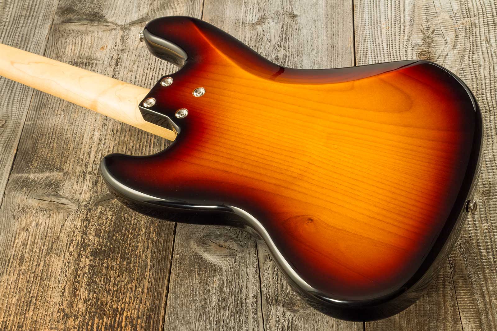 G&l Fullerton Deluxe Jb Usa Mn - 3-tone Sunburst - Solidbody E-bass - Variation 6