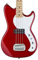 Solidbody e-bass G&l Tribute Fallout Shortscale Bass (RW) - Candy apple red