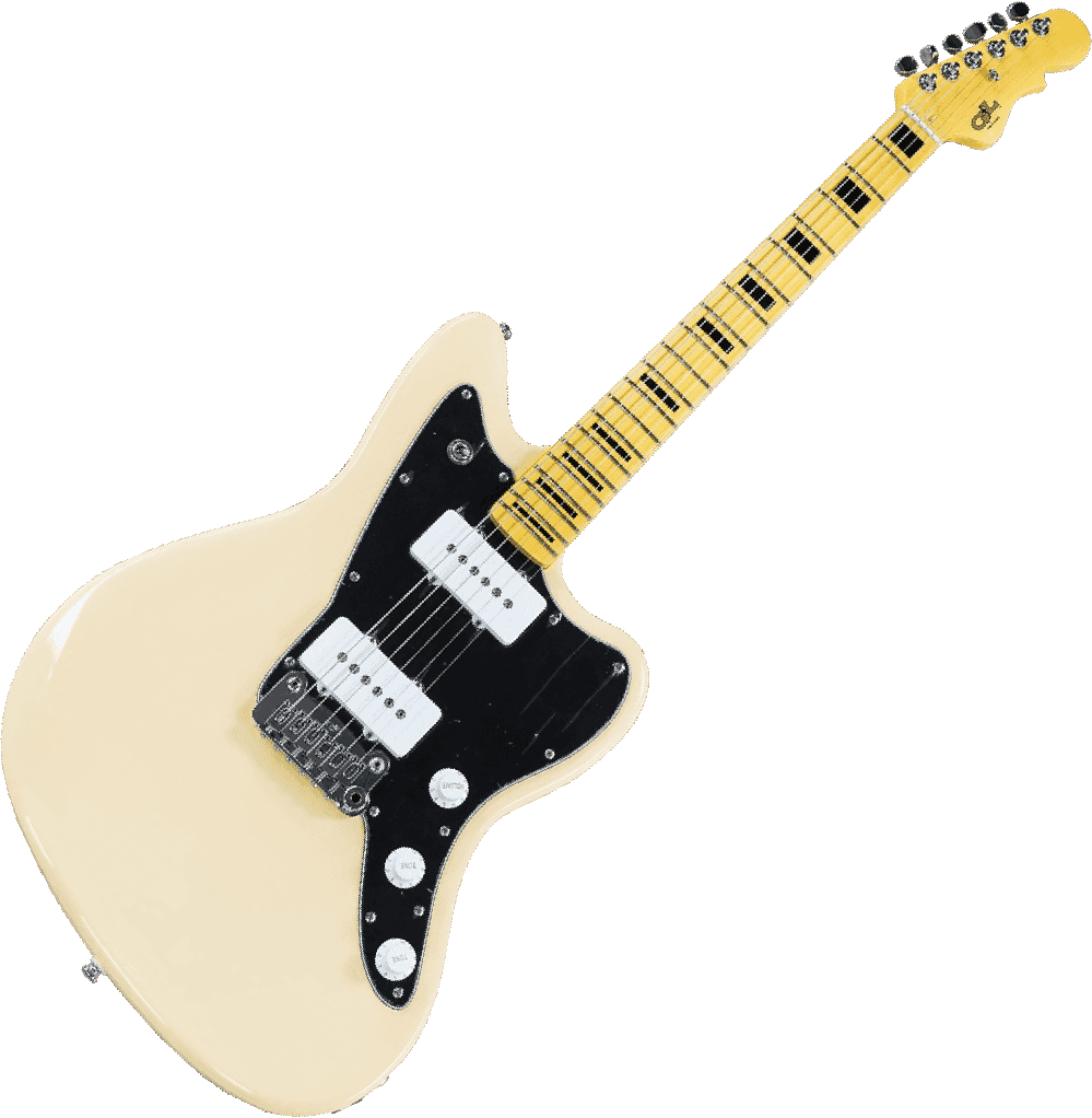 G&l Tribute Doheny - Olympic White - Retro-Rock-E-Gitarre - Variation 1