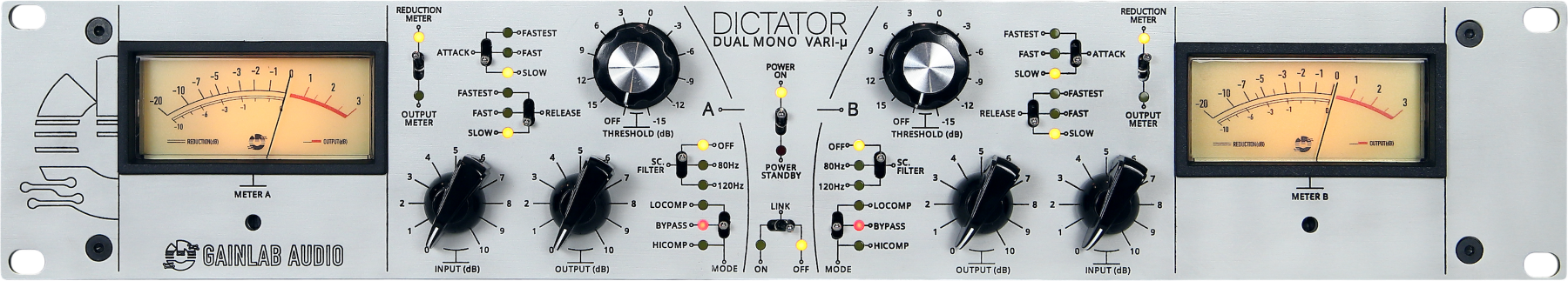 Gainlab Audio Dictator Dm - Kompressor/Limiter Gate - Main picture