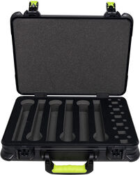Mikrofon-flightcase Gator frameworks MIC CASE W06 - Case for 6 Wireless Microphones