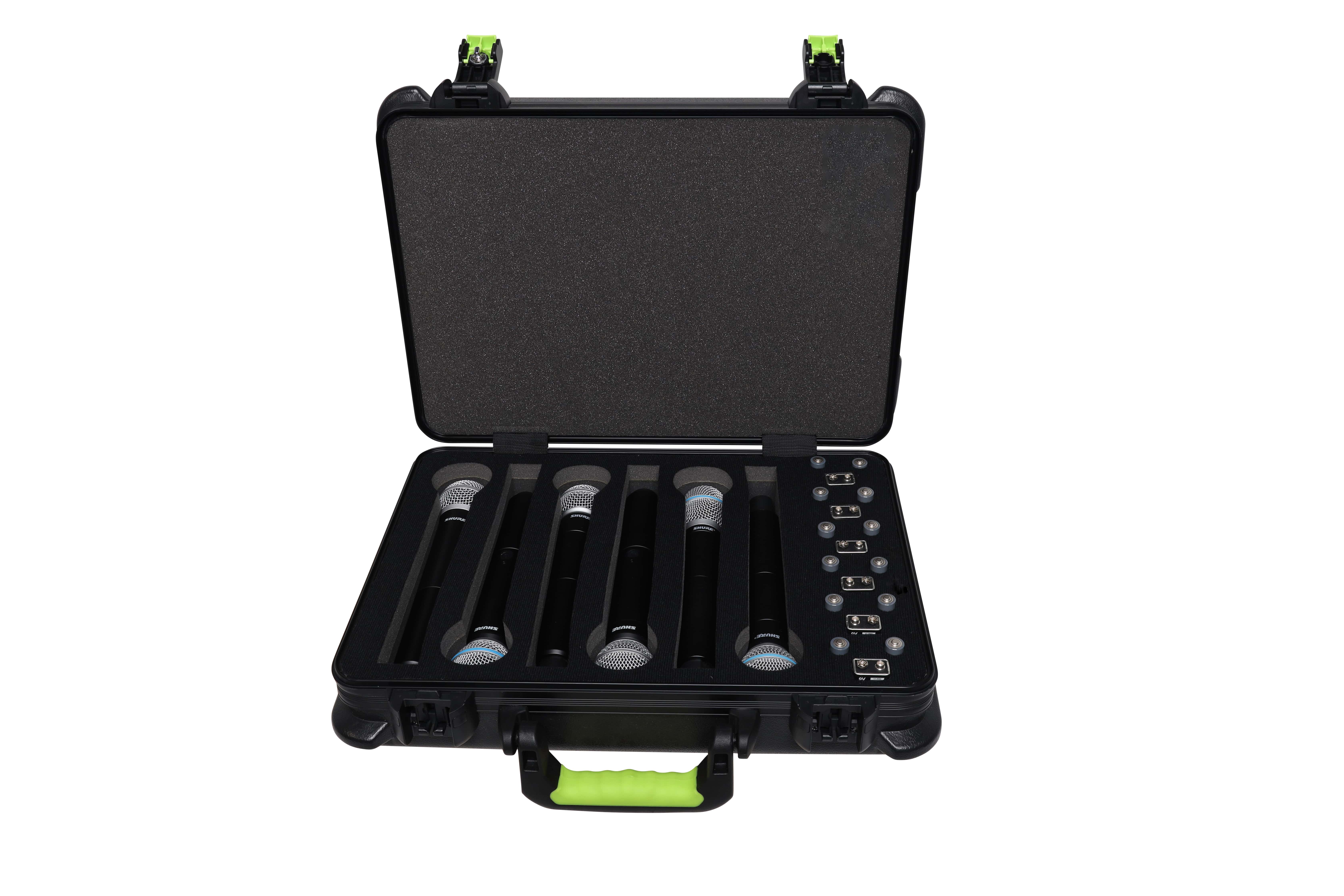 Gator Frameworks Mic Case W06 - Valise Pour 6 Micros Sans-fils - Mikrofon-flightcase - Variation 8