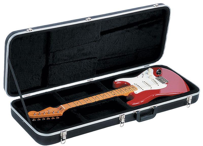 Koffer für e-gitarren Gator Etui Guitare Electrique GCELECTRIC ABS Deluxe - Stratocaster