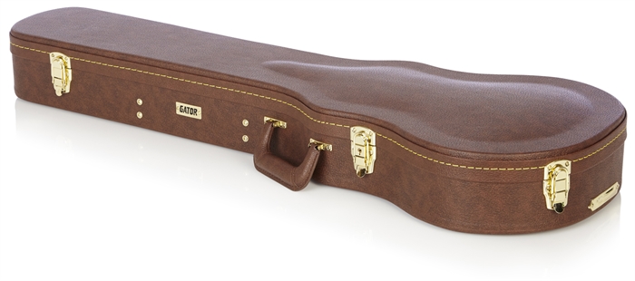 Gator Gw-lp-brown Les Paul Deluxe Wood Case - Koffer für E-Gitarren - Variation 1
