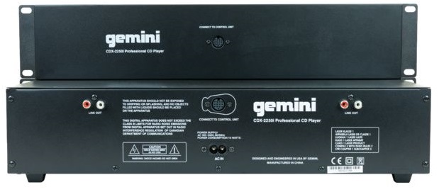 Gemini Cdx 2250 I - MP3 & CD Plattenspieler - Variation 2