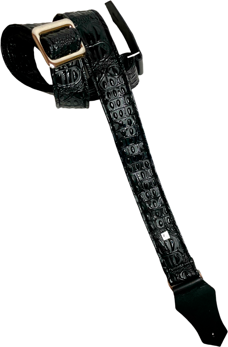 Get M Get M Aussie Gator Black - Gitarrengurt - Variation 1
