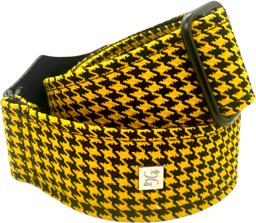 Get M Get M Fly Hounds Tooth Yellow - Gitarrengurt - Main picture