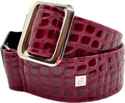 Gitarrengurt Get m get m Aussie Gator Burgundy