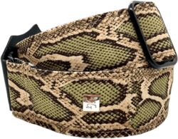 Gitarrengurt Get m get m Rattler Green