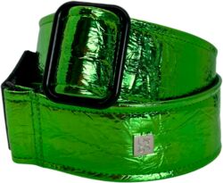 Gitarrengurt Get m get m Distressed Vernice Green