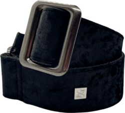 Gitarrengurt Get m get m Crushed Velvet Black