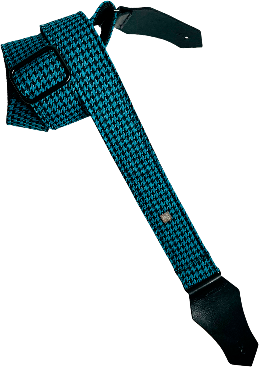 Get M Get M Fly Hounds Tooth Blue - Gitarrengurt - Variation 1