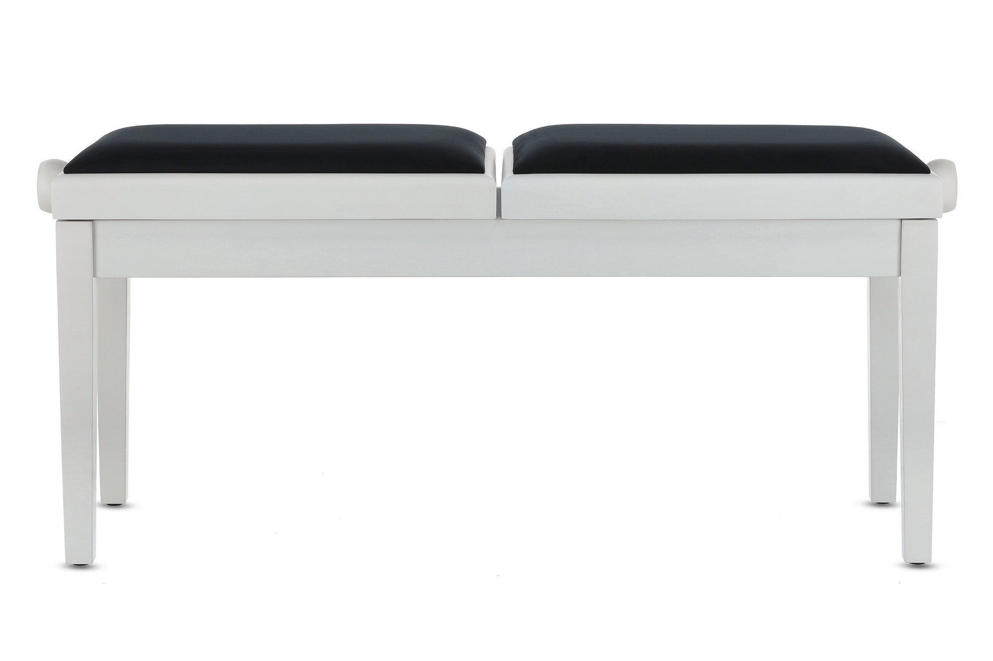 Gewa Banquette Piano Deluxe Double Blanc Mat - Klavierbänke - Variation 5