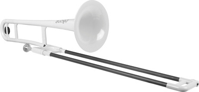 Gewa Jiggs P-bone Trombone Plastique White - Anfänger-Posaune - Main picture