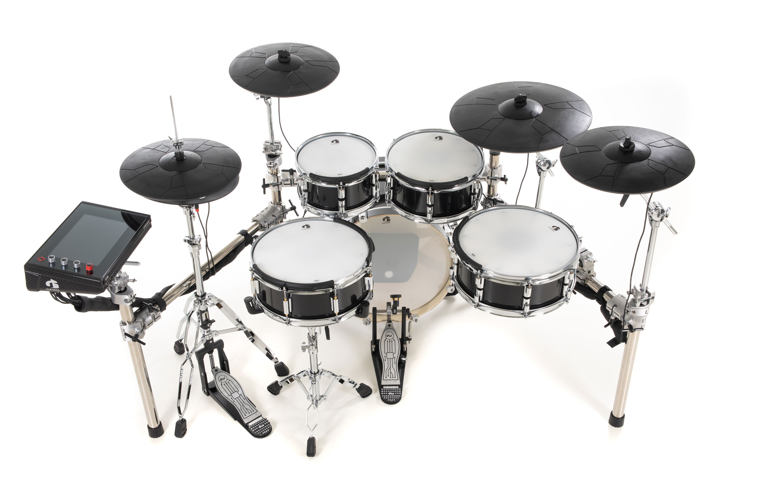 Gewa G9 E-drum Kit Pro C5 Carbon - Komplett E-Drum Set - Variation 2