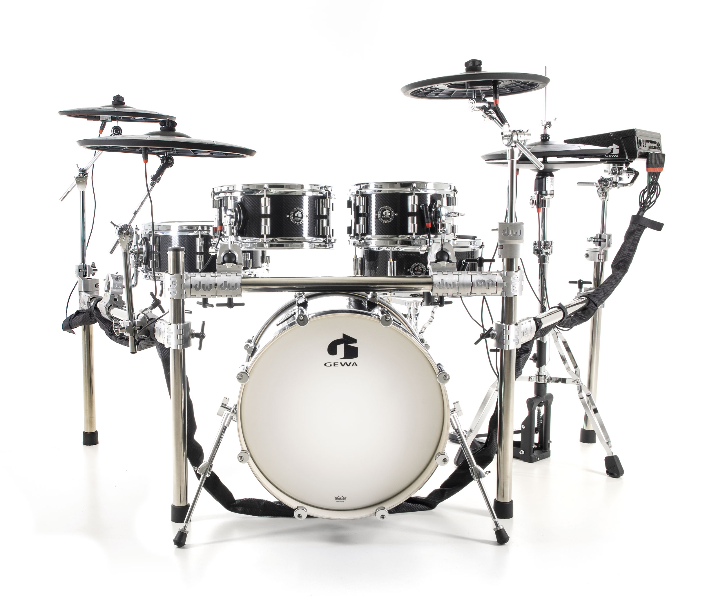 Gewa G9 E-drum Kit Pro C5 Carbon - Komplett E-Drum Set - Variation 3