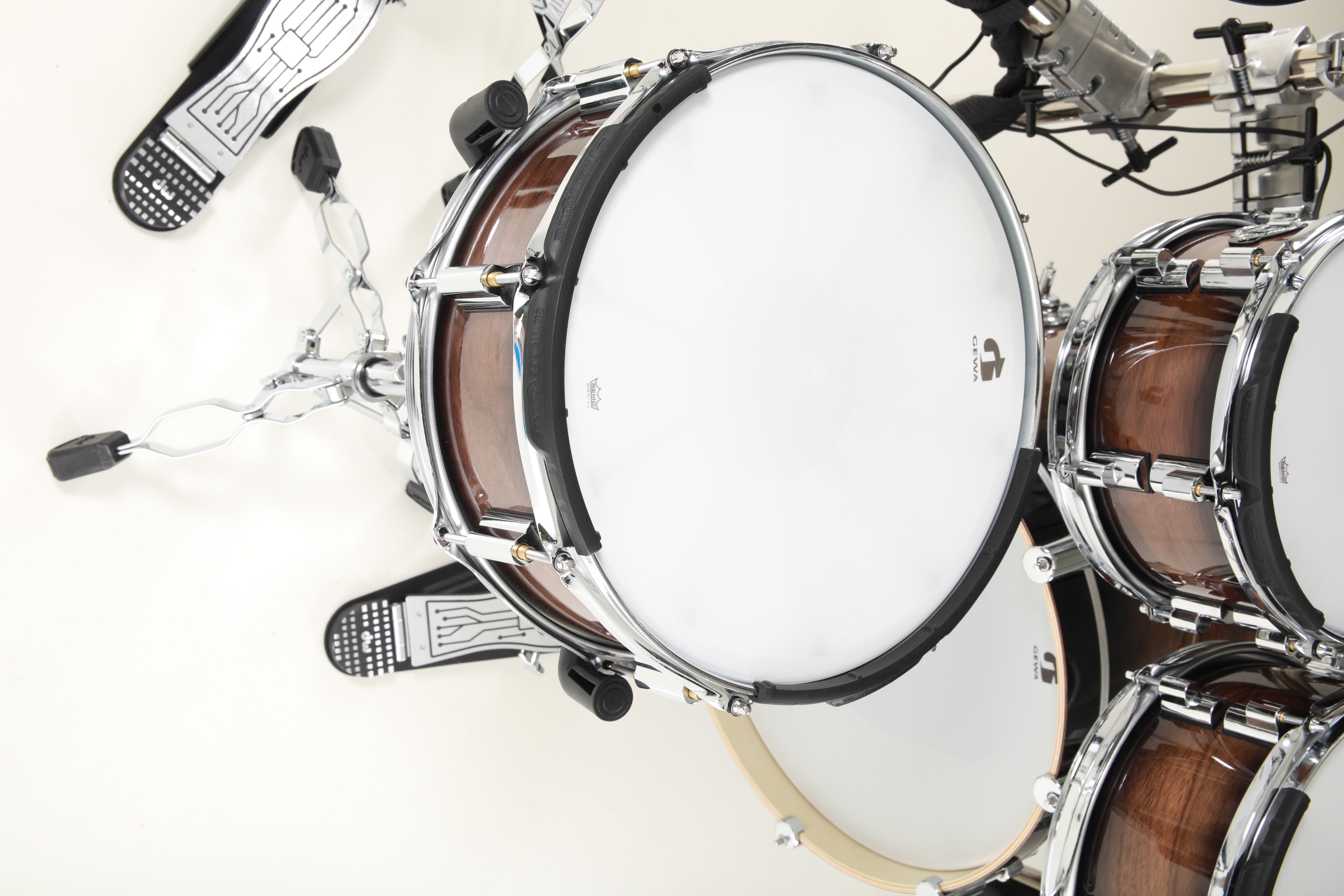 Gewa G9 E-drum Kit Pro L6 Walnut Burst - Komplett E-Drum Set - Variation 3