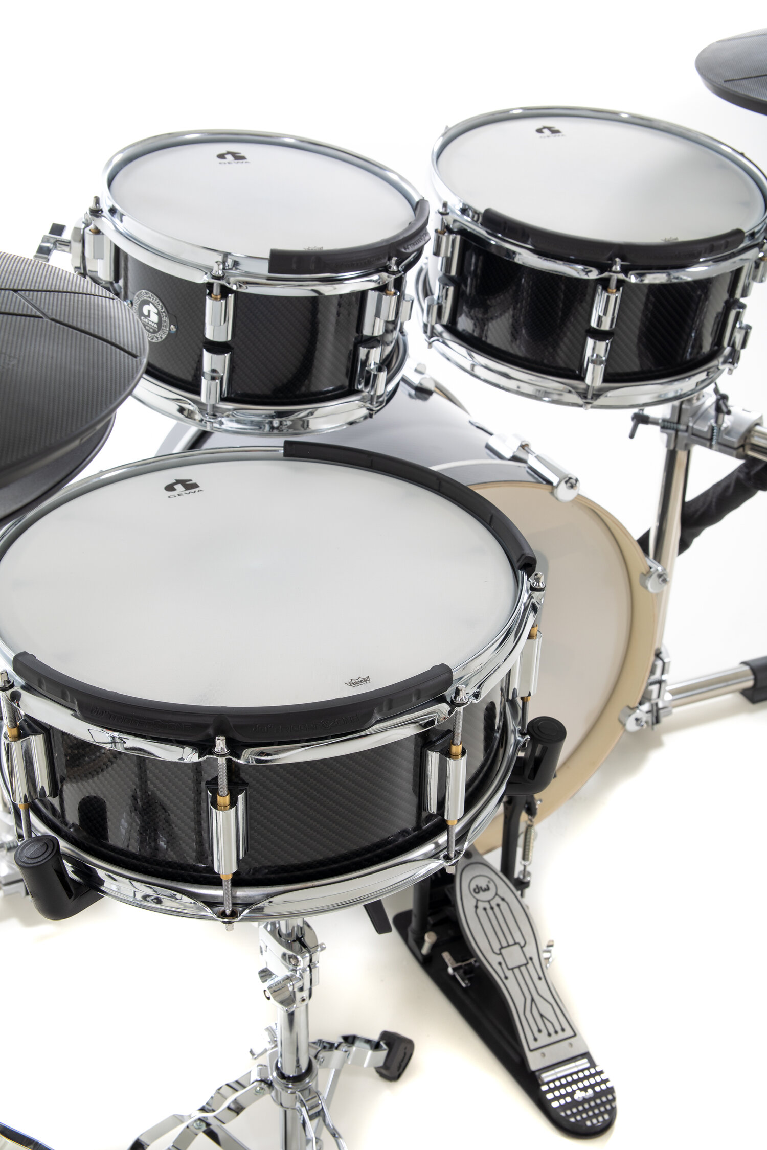Gewa G9 E-drum Kit Pro C6 Carbon - Komplett E-Drum Set - Variation 3