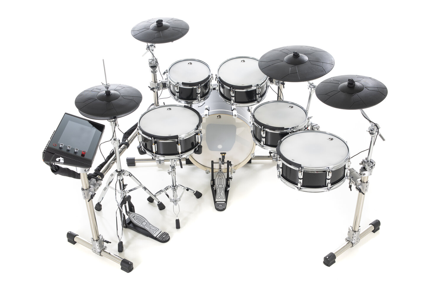 Gewa G9 E-drum Kit Pro C6 Carbon - Komplett E-Drum Set - Variation 4
