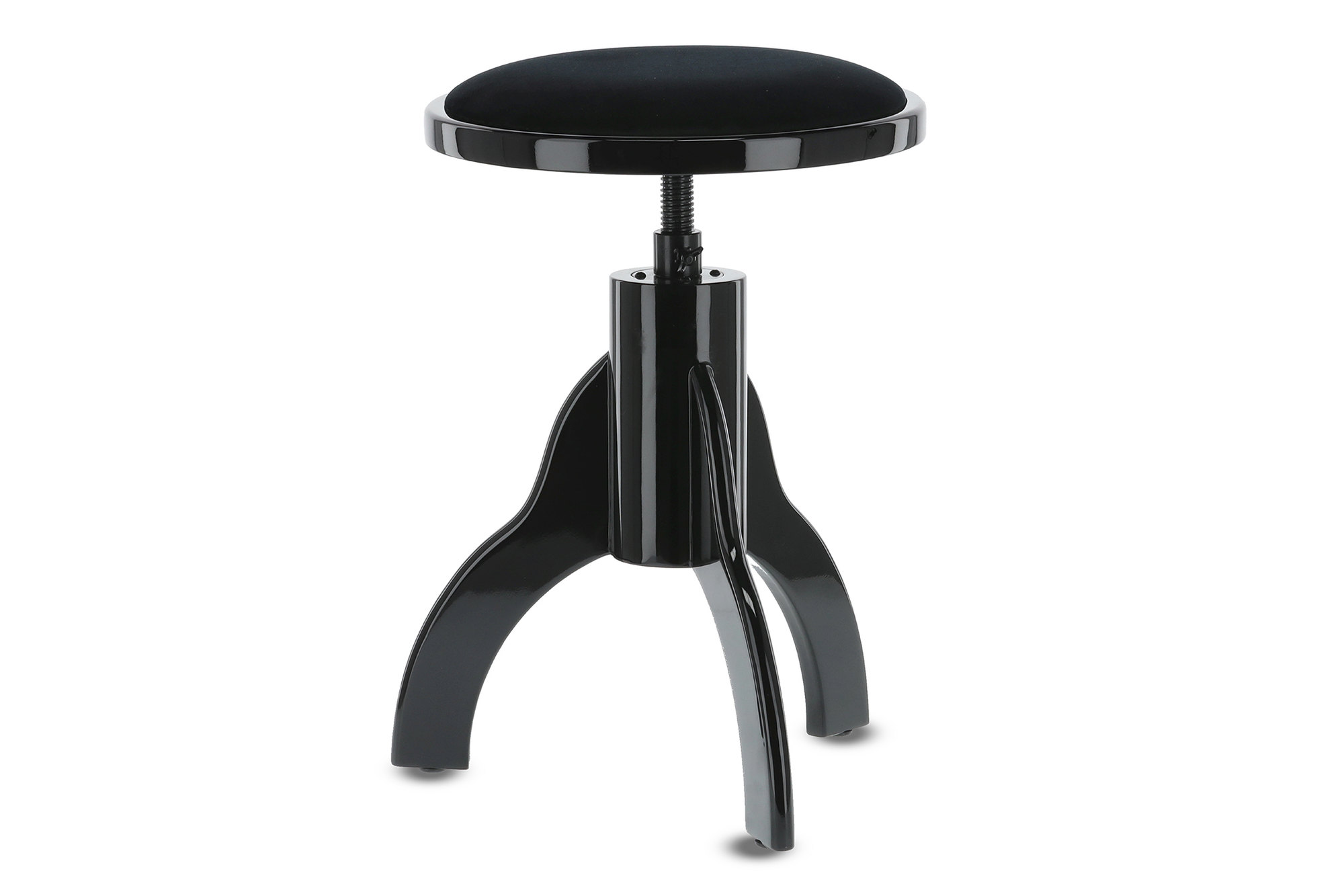 Gewa Tabouret De Piano Deluxe Noir Brillant - Klavierbänke - Variation 1