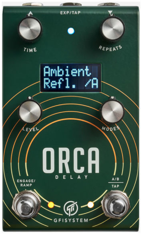 Gfi System Orca Delay - Reverb/Delay/Echo Effektpedal - Main picture