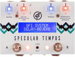 Reverb/delay/echo effektpedal Gfi system Specular Tempus Reverb Delay