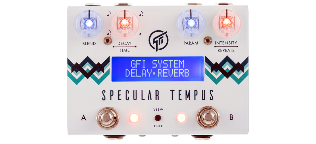 Gfi System Specular Tempus Reverb Delay - Reverb/Delay/Echo Effektpedal - Variation 1