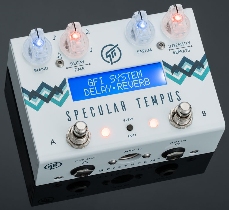 Gfi System Specular Tempus Reverb Delay - Reverb/Delay/Echo Effektpedal - Variation 2