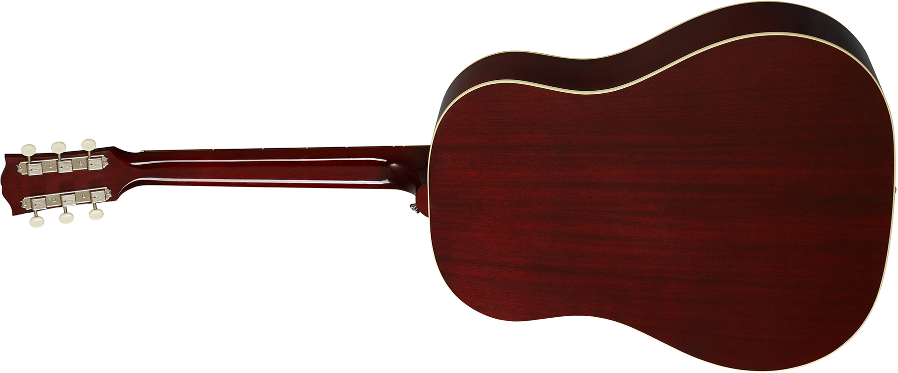 Gibson 60s J-45 Original 2020 Dreanought Epicea Acajou Rw - Wine Red - Westerngitarre & electro - Variation 1
