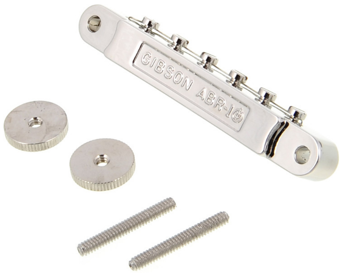 Gibson Abr-1 Tune-o-matic Bridge Nickel - Brücke - Variation 1