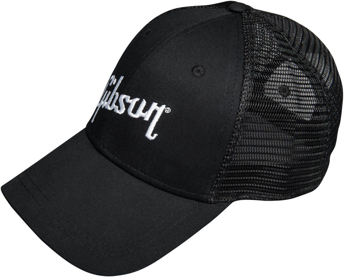 Gibson Black Trucker Snapback - Taille Unique - Kappe - Variation 1
