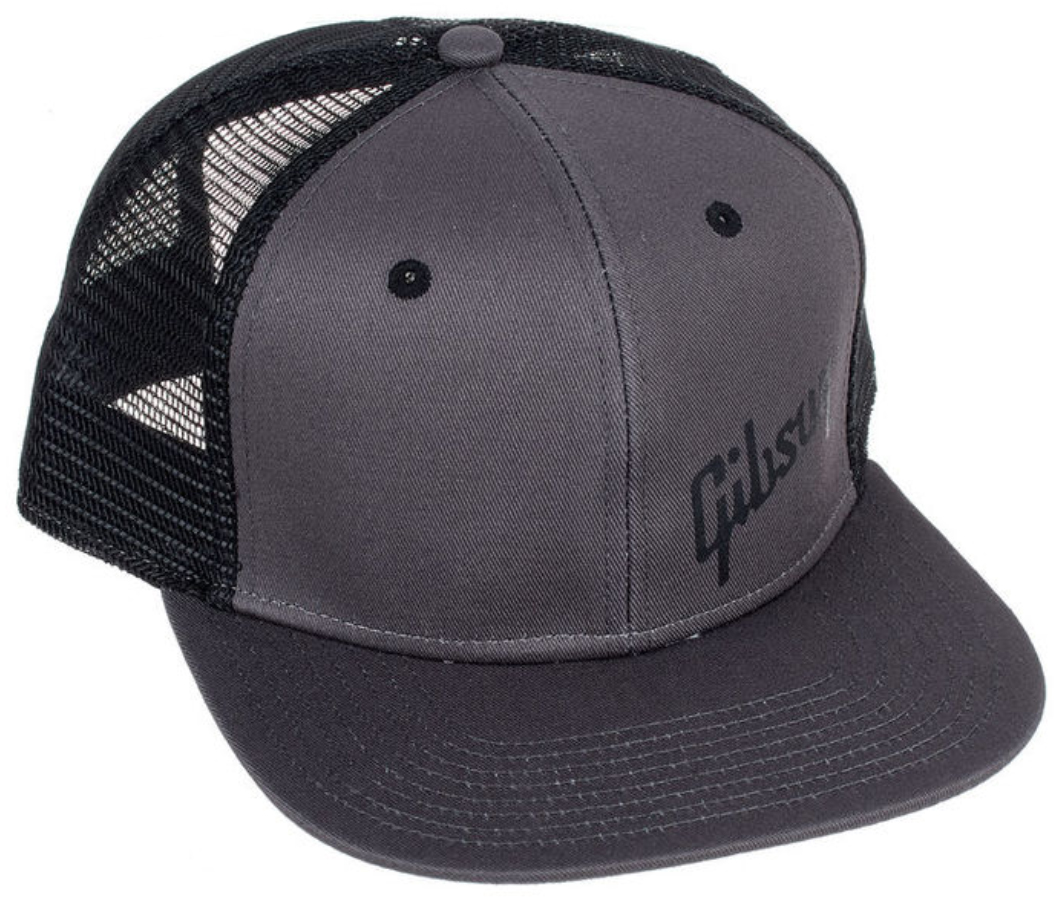 Gibson Charcoal Trucker Snapback - Taille Unique - Kappe - Variation 1