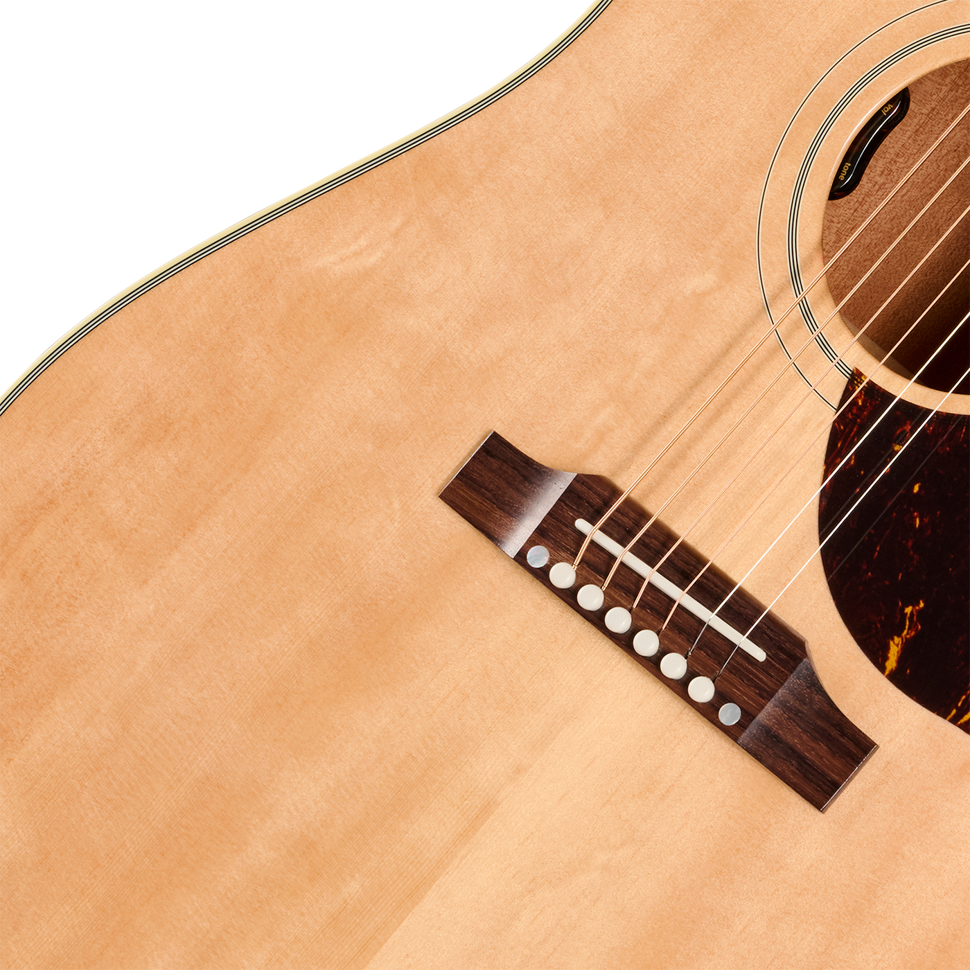 Gibson Country Western 60s Original (baggs Hifi Dna) Dreadnought Epicea Acajou Rw - Antique Natural - Folk-Gitarre - Variation 3
