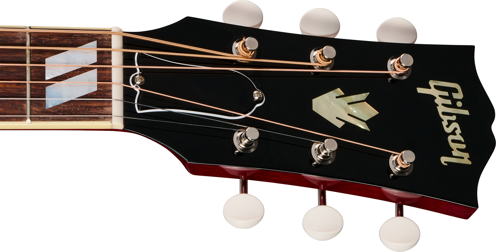 Gibson Country Western 60s Original (baggs Hifi Dna) Dreadnought Epicea Acajou Rw - Antique Natural - Folk-Gitarre - Variation 5