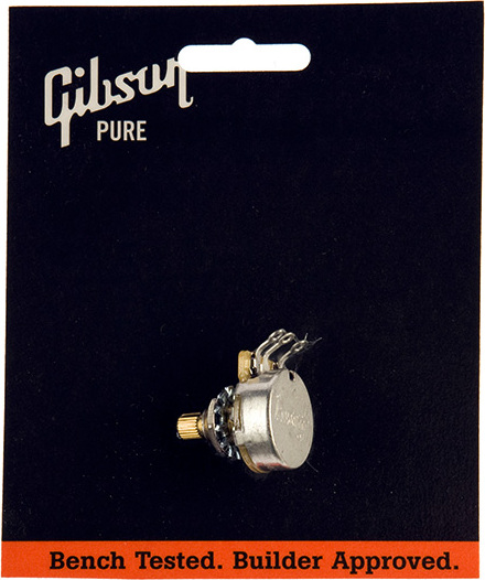 Gibson 500k Ohm Audio Taper Potentiometer Short Shaft - - Poti - Main picture