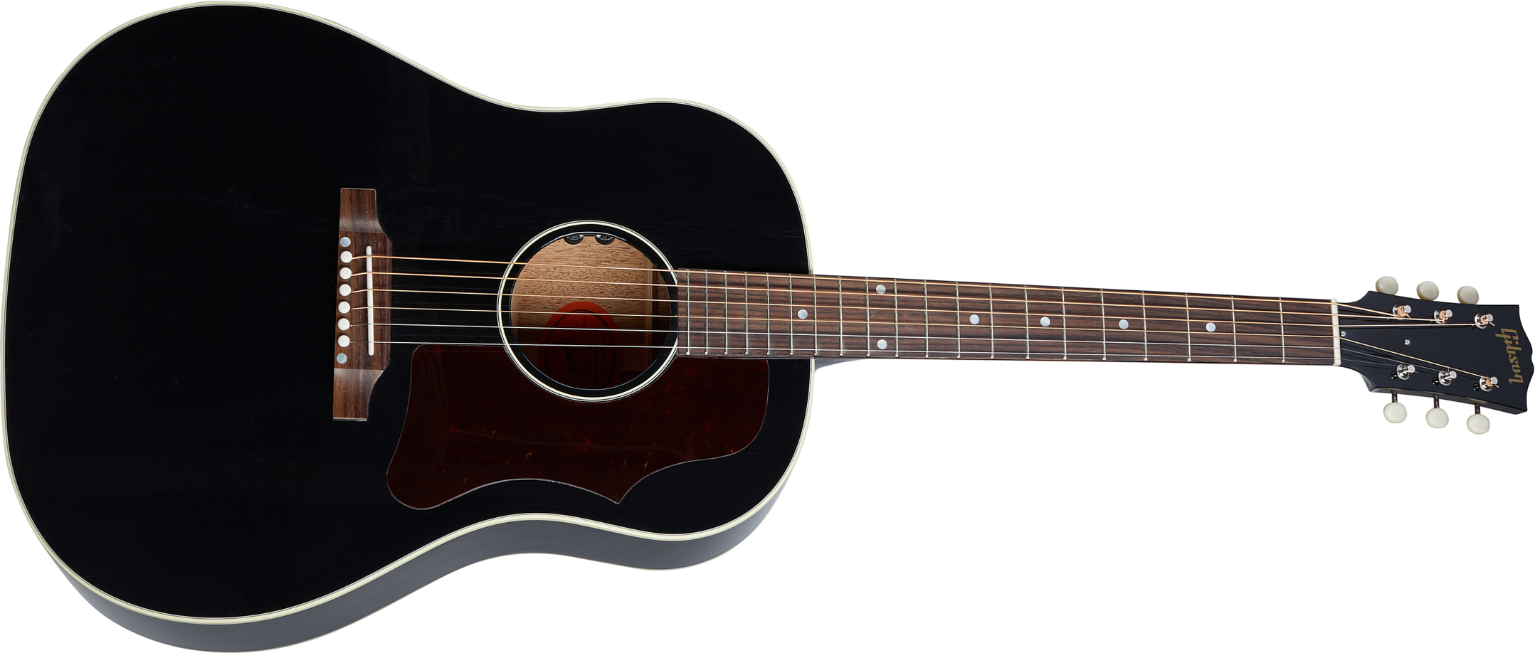 Gibson 50s J-45 Original 2020 Epicea Acajou Rw - Ebony - Elektroakustische Gitarre - Main picture