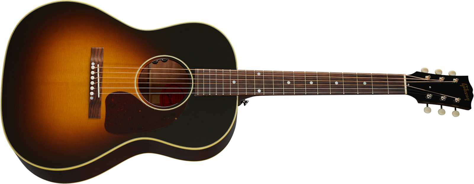 Gibson 50s Lg-2 2020 Auditorium Epicea Acajou Rw - Vintage Sunburst - Elektroakustische Gitarre - Main picture