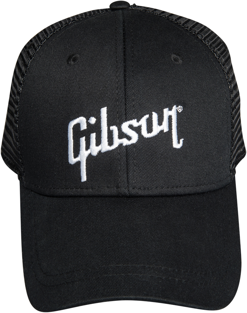 Gibson Black Trucker Snapback - Taille Unique - Kappe - Main picture