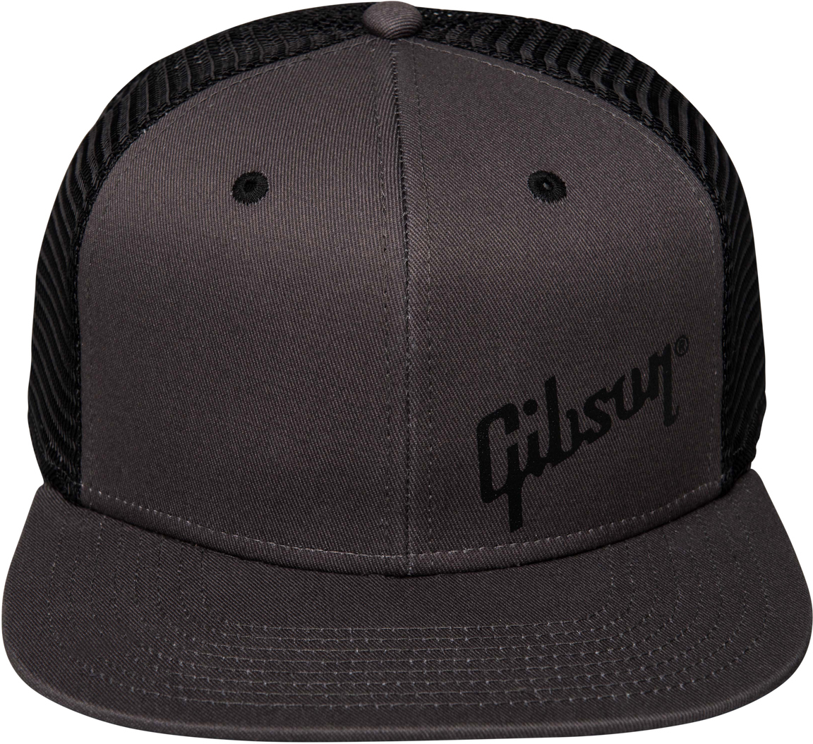 Gibson Charcoal Trucker Snapback - Taille Unique - Kappe - Main picture