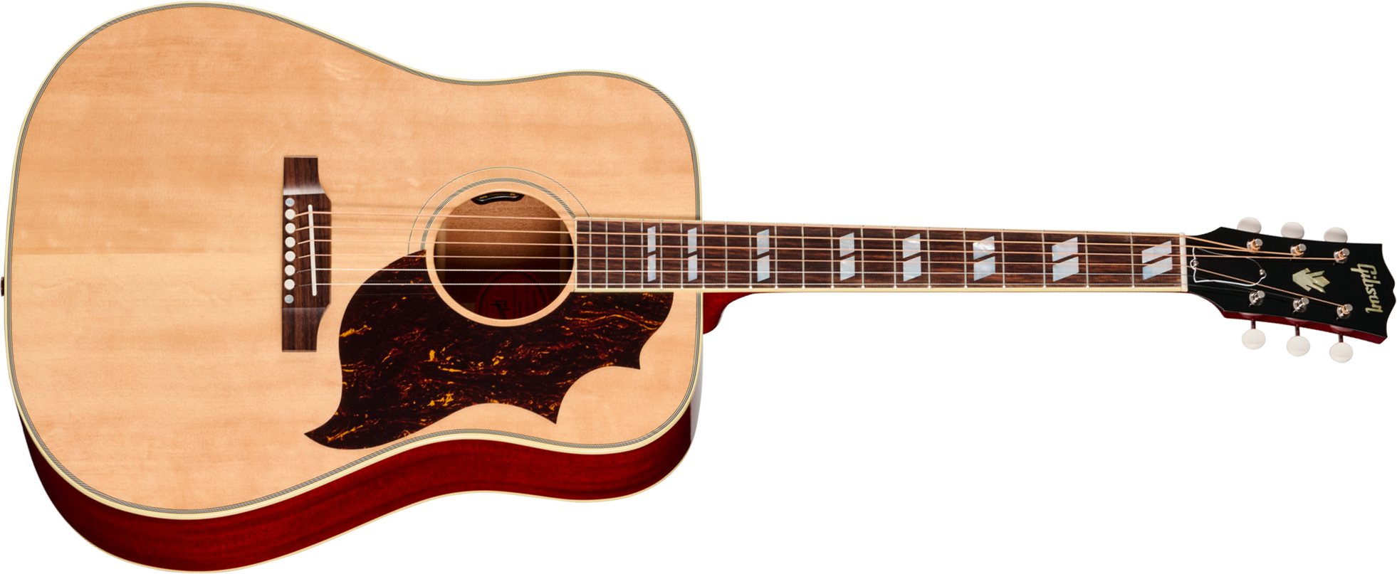 Gibson Country Western 60s Original (baggs Hifi Dna) Dreadnought Epicea Acajou Rw - Antique Natural - Folk-Gitarre - Main picture