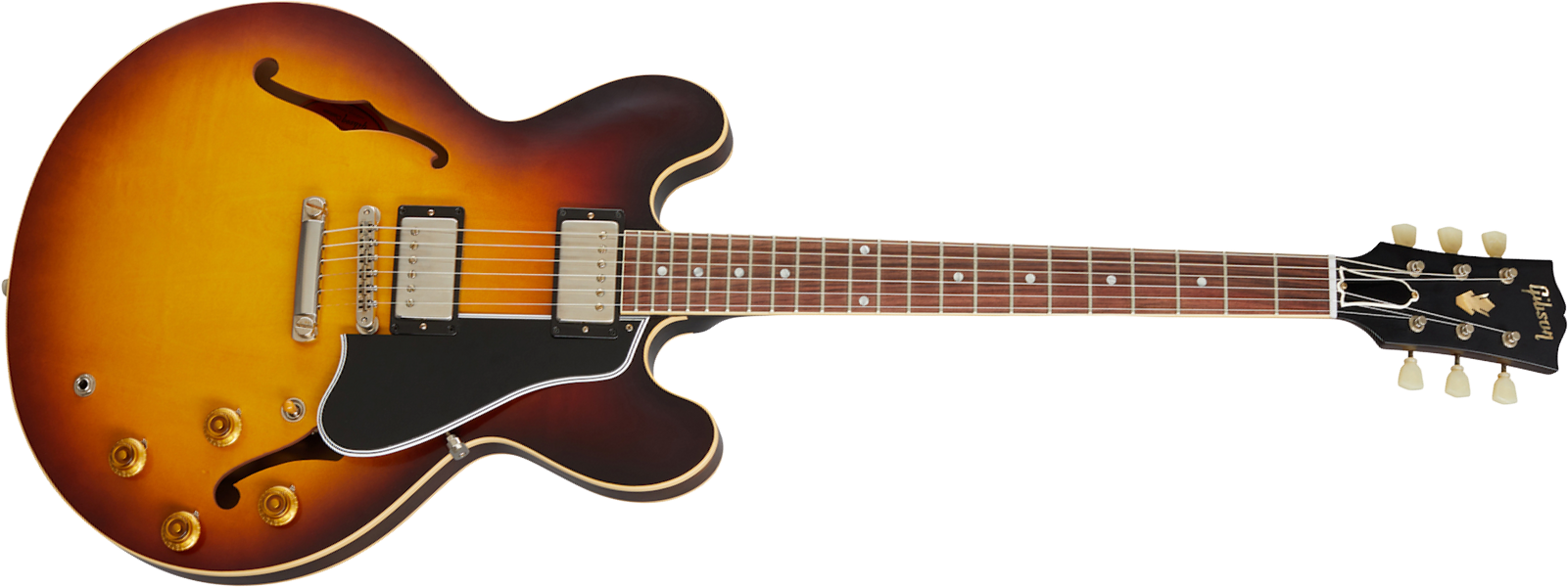Gibson Custom Shop Historic Es-335 1959 Reissue 2019 2h Ht Rw - Vos Vintage Sunburst - Semi-Hollow E-Gitarre - Main picture