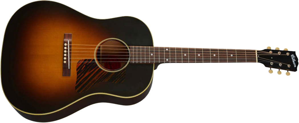 Gibson Custom Shop Historic J-35 1936 Dreadnought Epicea Acajou Rw - Vos Vintage Sunburst - Westerngitarre & electro - Main picture