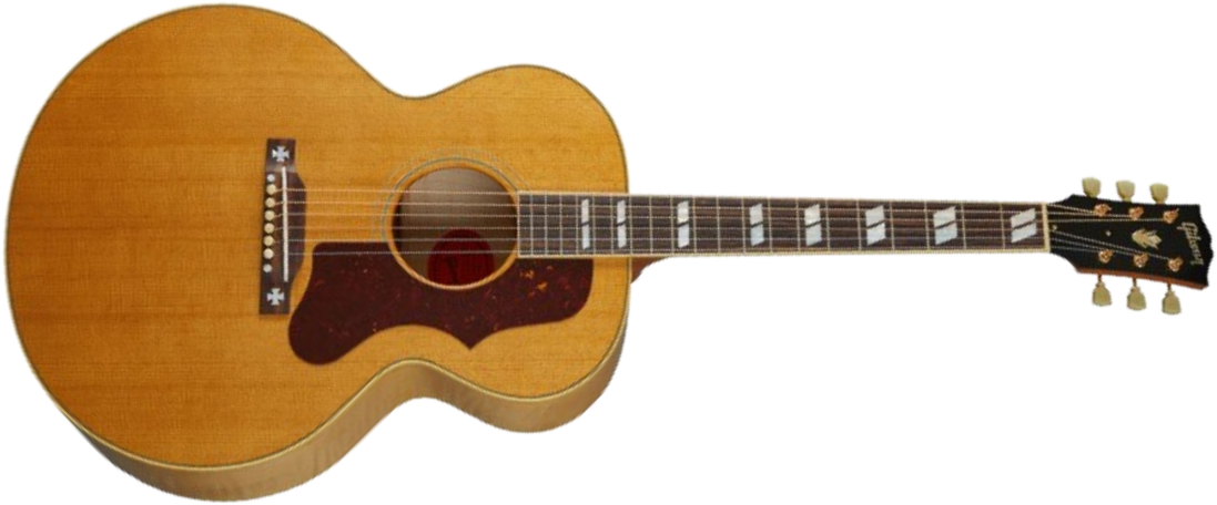 Gibson Custom Shop J-185 1952 Historic Jumbo Epicea Erable Rw - Vos Antique Natural - Folk-Gitarre - Main picture