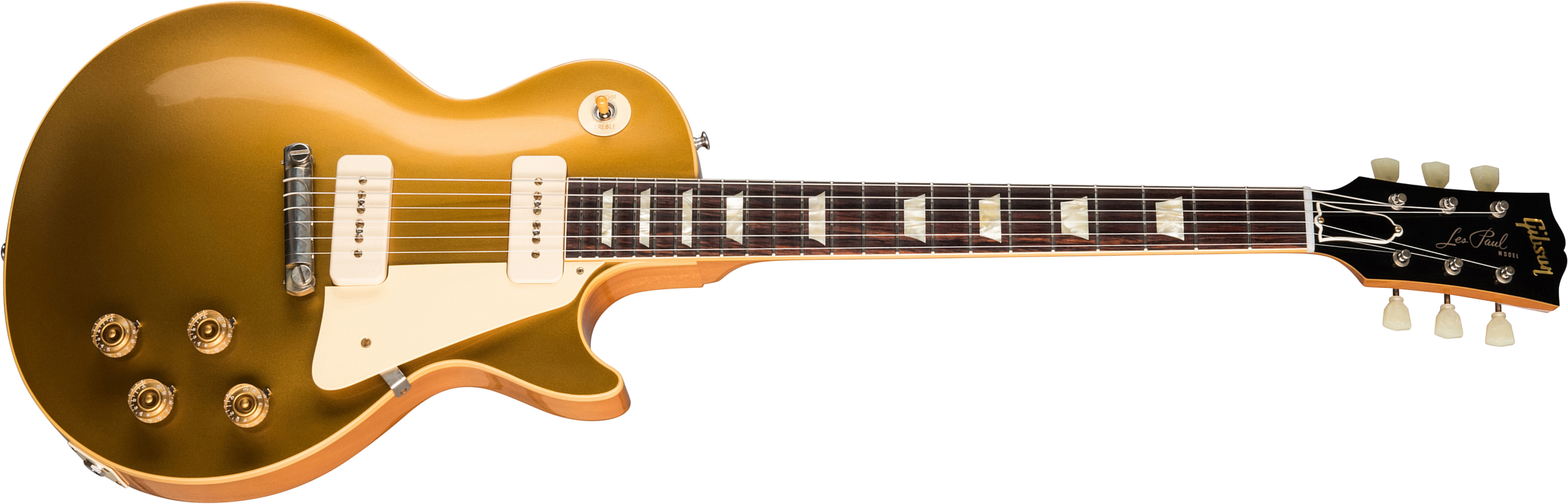 Gibson Custom Shop Les Paul Goldtop 1954 Reissue 2019 2p90 Ht Rw - Vos Double Gold - Single-Cut-E-Gitarre - Main picture