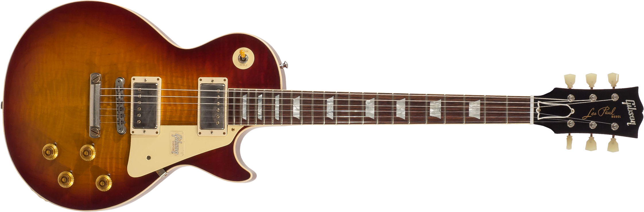 Gibson Custom Shop Les Paul Standard 1959 2h Ht Rw - Vos Vintage Cherry Sunburst - Single-Cut-E-Gitarre - Main picture