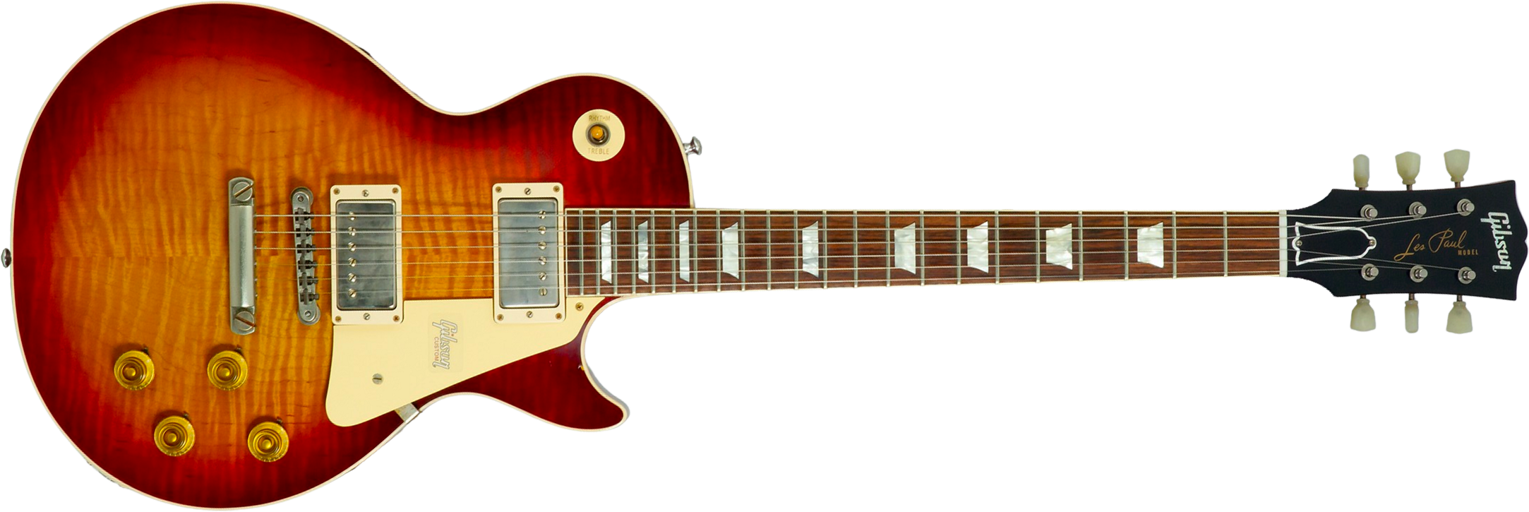 Gibson Custom Shop Les Paul Standard 1959 2h Ht Rw #982048 - Vos Vintage Cherry Sunburst - Single-Cut-E-Gitarre - Main picture
