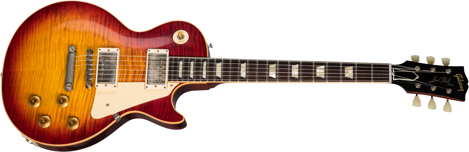 Gibson Custom Shop Les Paul Standard 1959 60th Anniversary Bolivian Rw - Vos Factory Burst - Single-Cut-E-Gitarre - Main picture